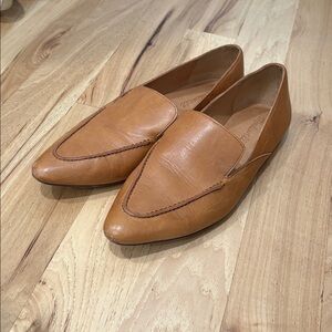 Madewell The Frances Loafer in Brown Leather 9 O1
